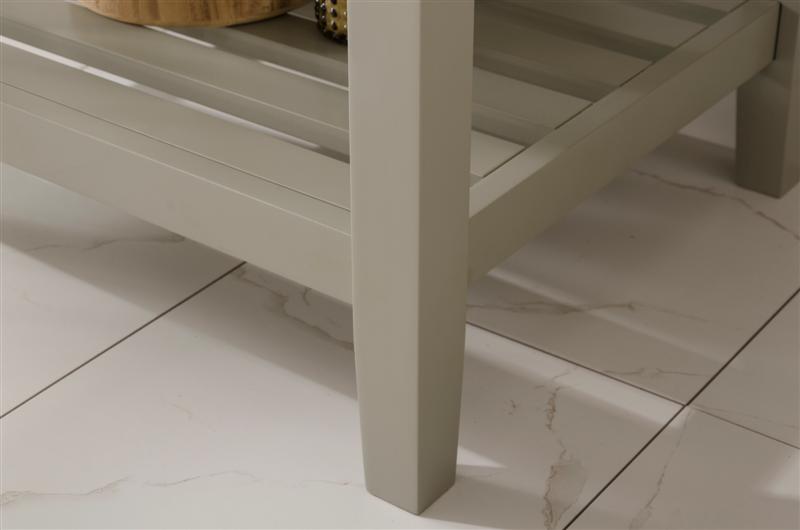 Legion Furniture 24" Kd White Gray Sink Vanity - WLF9024-RL