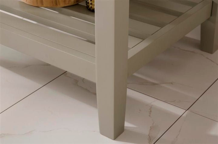 Legion Furniture 24" Kd White Gray Sink Vanity - WLF9024-RL