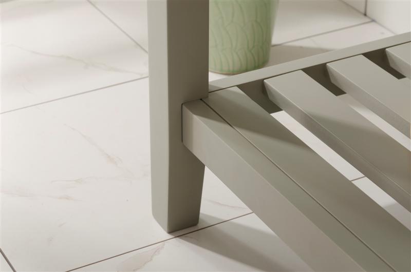 Legion Furniture WLF9024 Series KD 24” Single Sink Vanity in White Gray