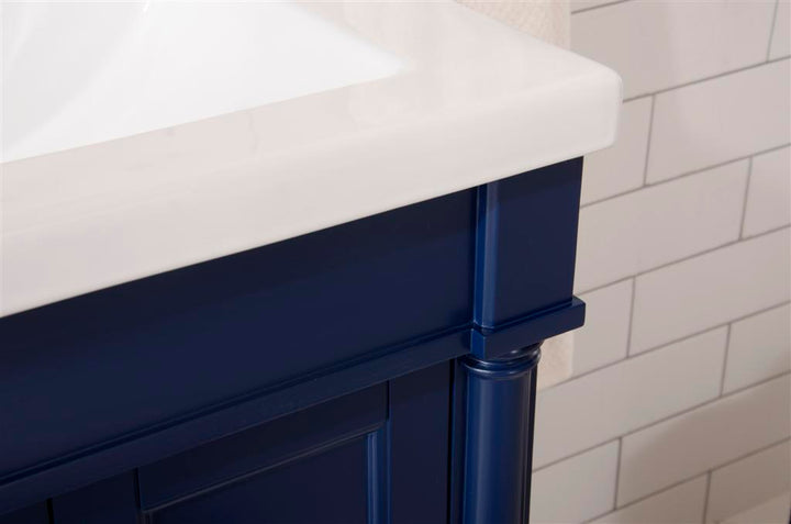 Legion Furniture WLF9224 Series 24” Single Sink Vanity in Blue
