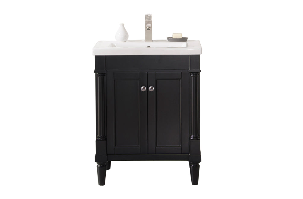 Legion Furniture WLF9224 Series 24” Single Sink Vanity in Espresso