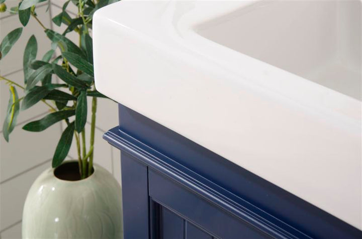 Legion Furniture WLF9324 Series 24” Single Sink Vanity in Blue