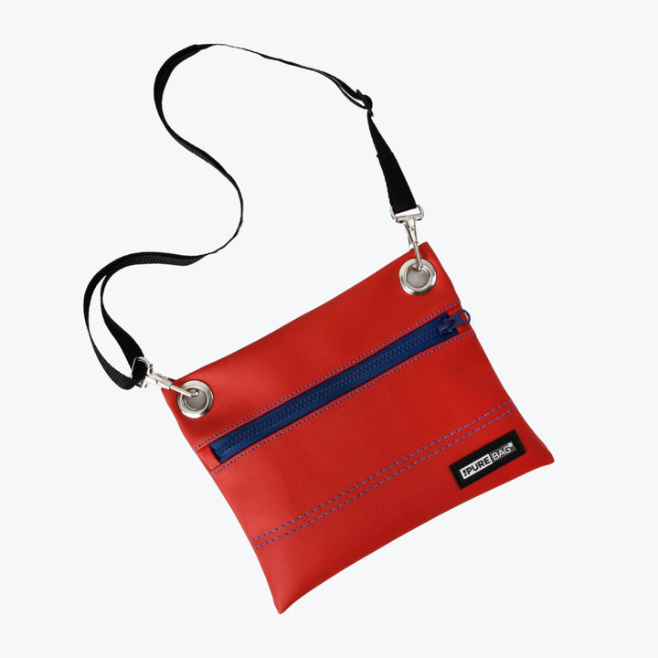 ZipPocket Crossbody Bag red