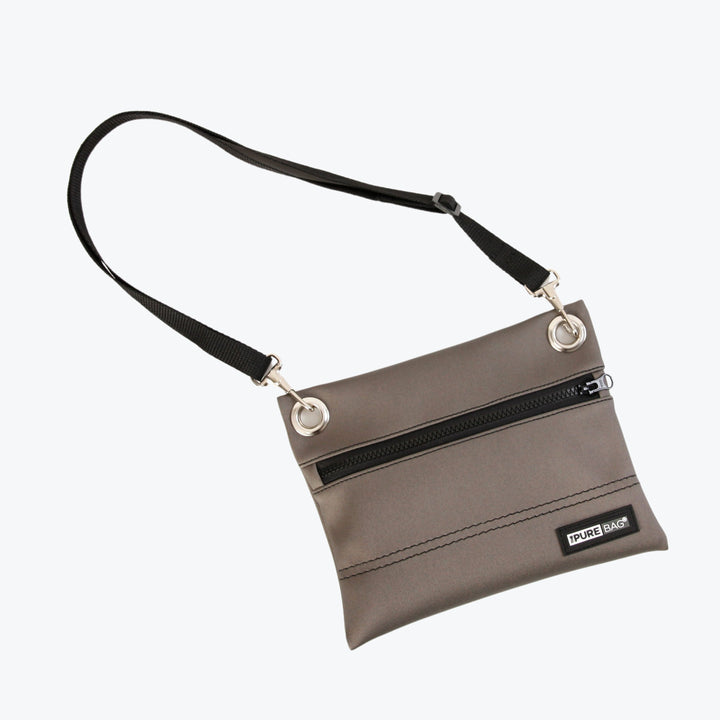 ZipPocket Crossbody Bag grey