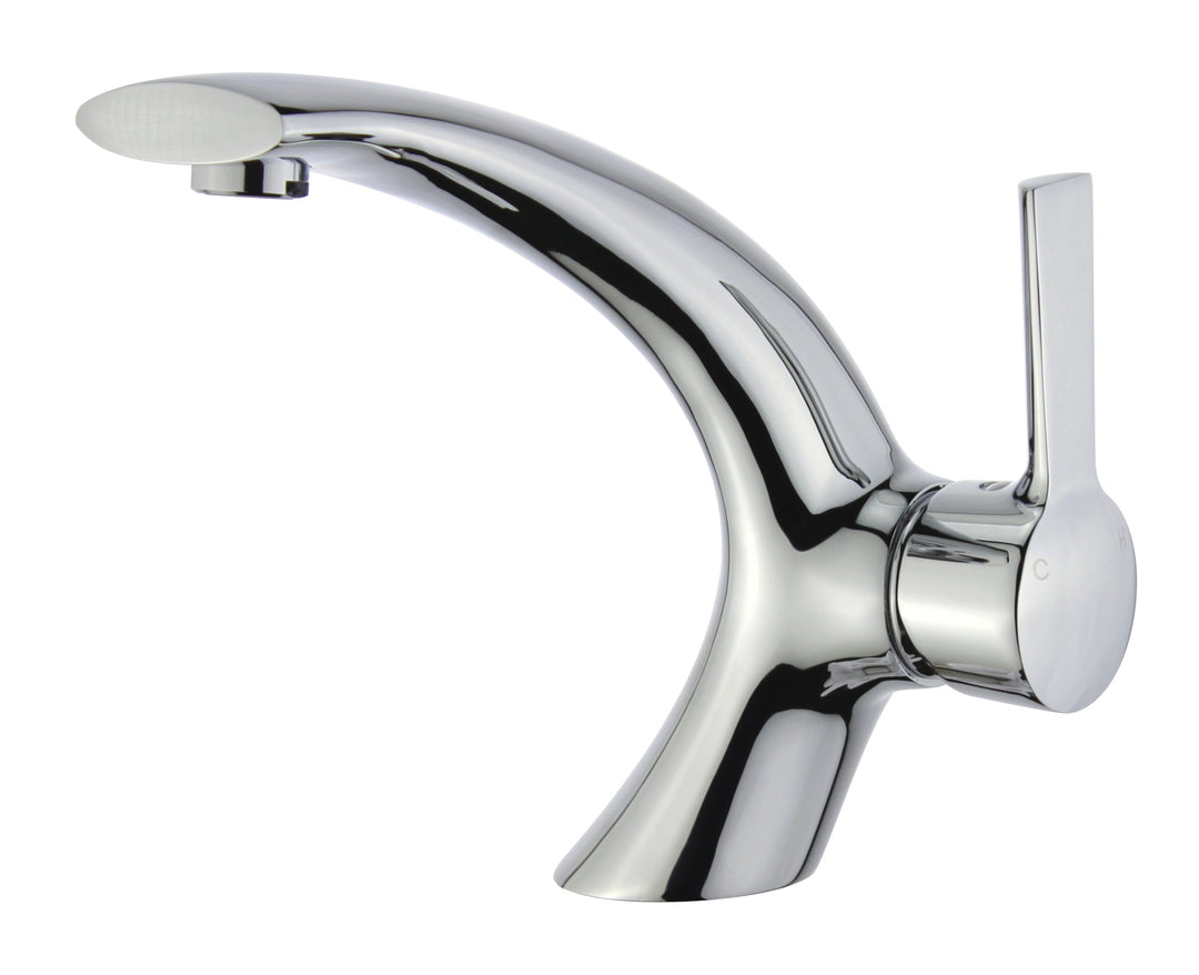 Legion Furniture ZL10165T2 Series Faucet in Polished Chrome with Pop-up Drain