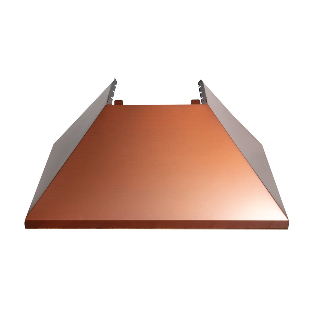 Ducted Fingerprint Resistant Stainless Steel Range Hood with Copper Shell (8654C)