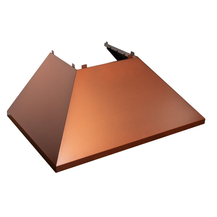 Ducted Fingerprint Resistant Stainless Steel Range Hood with Copper Shell (8654C)