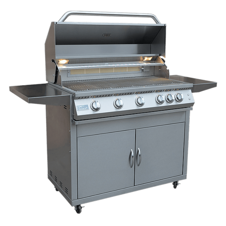 Grill Cart Kokomo Grills 3/4/5 Burner Stainless Steel Grill Cart 5 Burner Grill KO-BAK5BG-C