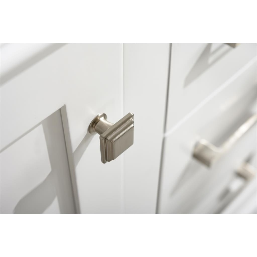 Legion Furniture WLF2236 Series 36” Single Sink Vanity in White with Carrara Marble White Top