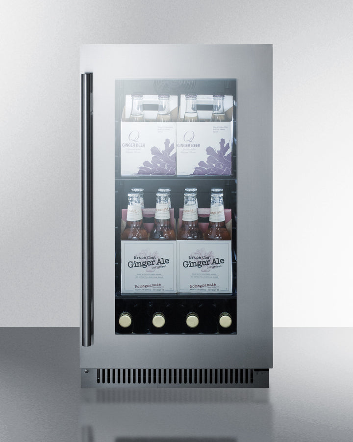 Summit 18" Wide Built-In Beverage Center - CL181WBVCSS