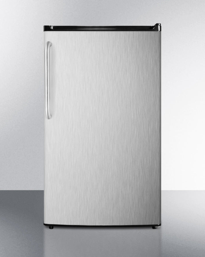 Summit 19" Wide Auto Defrost Refrigerator-Freezer With Towel Bar Handle ADA Compliant - FF433ESSSTBADA