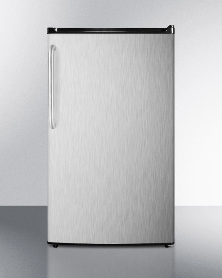 Summit 19" Wide Auto Defrost Refrigerator-Freezer With Towel Bar Handle - FF433ESSSTB