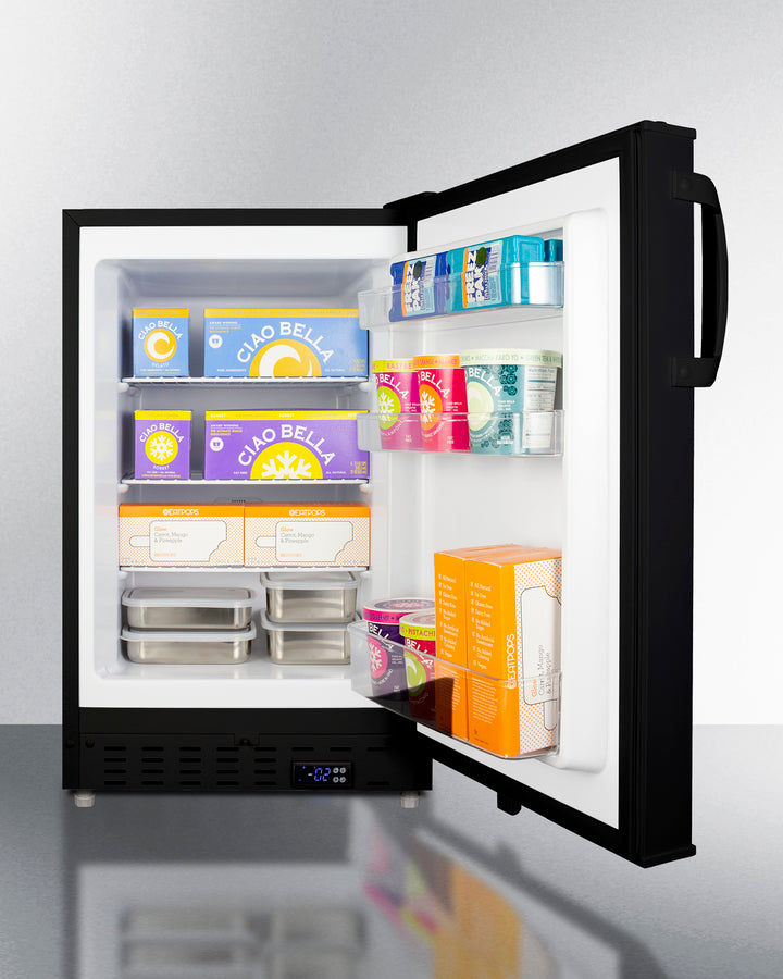 Summit 20" Wide Built-In All-Freezer ADA Compliant - ALFZ37B