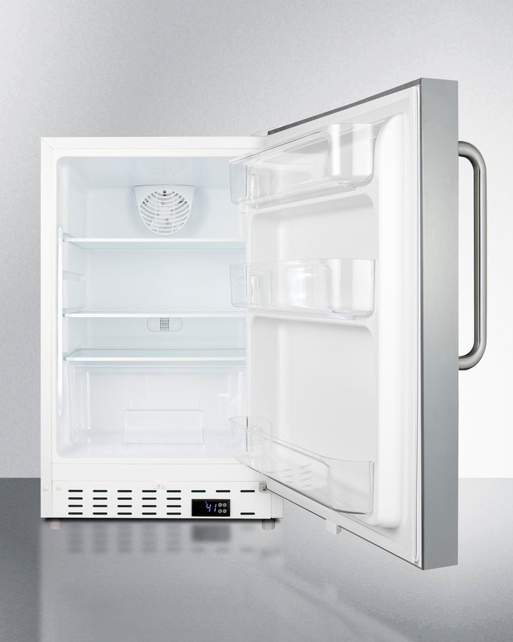 Summit 20" Wide Built-In All-Refrigerator ADA Compliant - ALR46WCSS