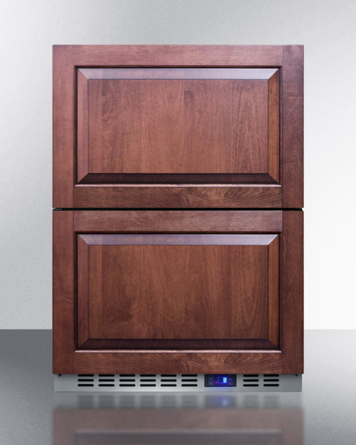 Summit 24" Wide Built-In 2-Drawer All-Refrigerator - CL2R248