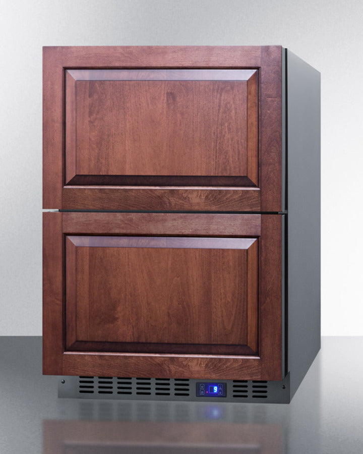 Summit 24" Wide Built-In 2-Drawer All-Refrigerator - CL2R248