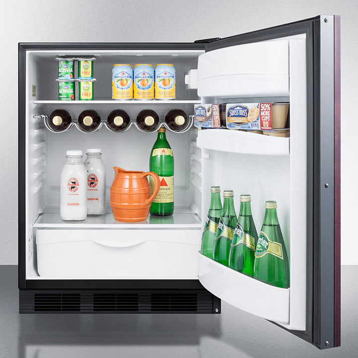 Summit 24" Wide Built-In All-Refrigerator ADA Compliant (Panel Not Included) - FF63BKBIIFADA