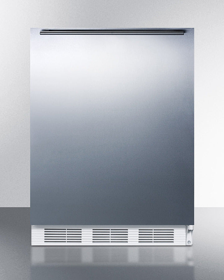 Summit 24" Wide Built-In All-Refrigerator With Horizontal Handle ADA Compliant - FF61WBISSHHADA