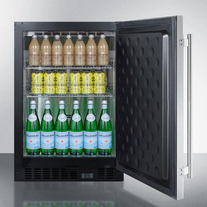 Summit 24" Wide Built-In Beverage Center - SCR610BLSD