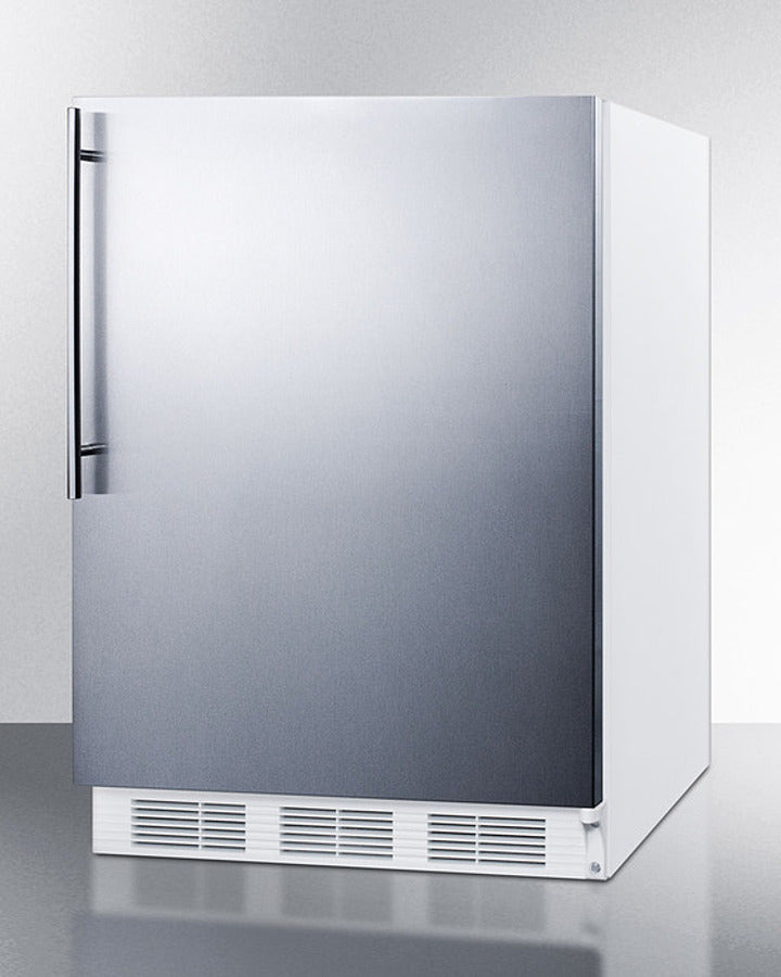 Summit 24" Wide Built-In Refrigerator-Freezer ADA Compliant - CT661WBISSHVADA