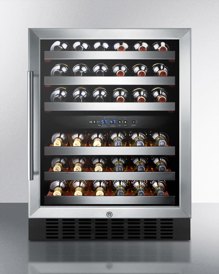 Summit 24" Wide Built-In Wine Cellar, ADA Compliant - SWC530BLBISTCSSADA