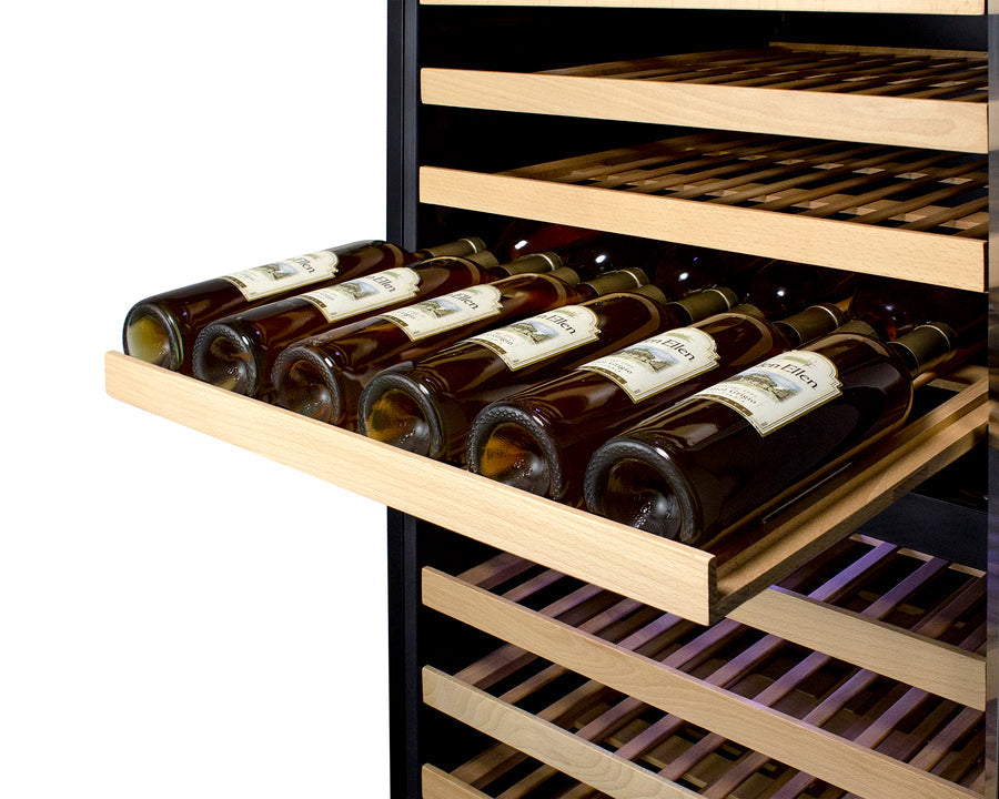 Summit 24" Wide Dual Zone Wine Cellar - SWC1966BCSS