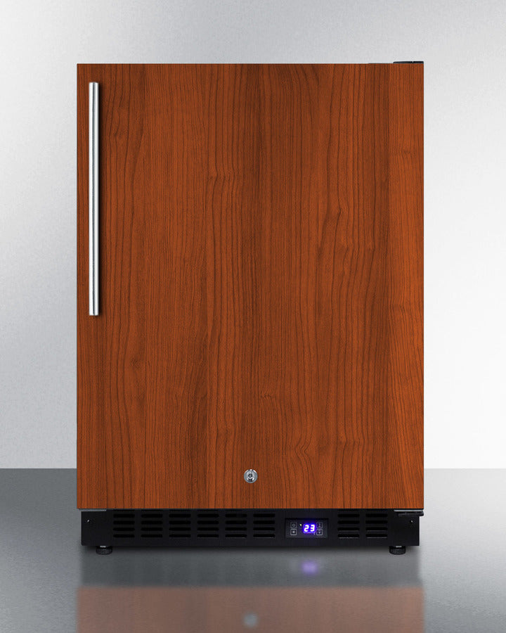 Summit 24" Wide Frost-Free Built-In All-Freezer with Integrated Door Frame and Icemaker - SCFF53BIFIM