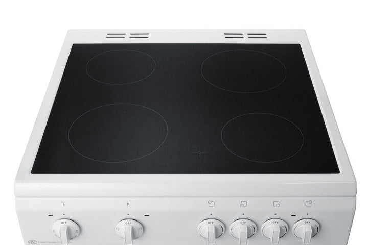 Summit 24" Wide Smooth Top Electric Range - CLRE24WH