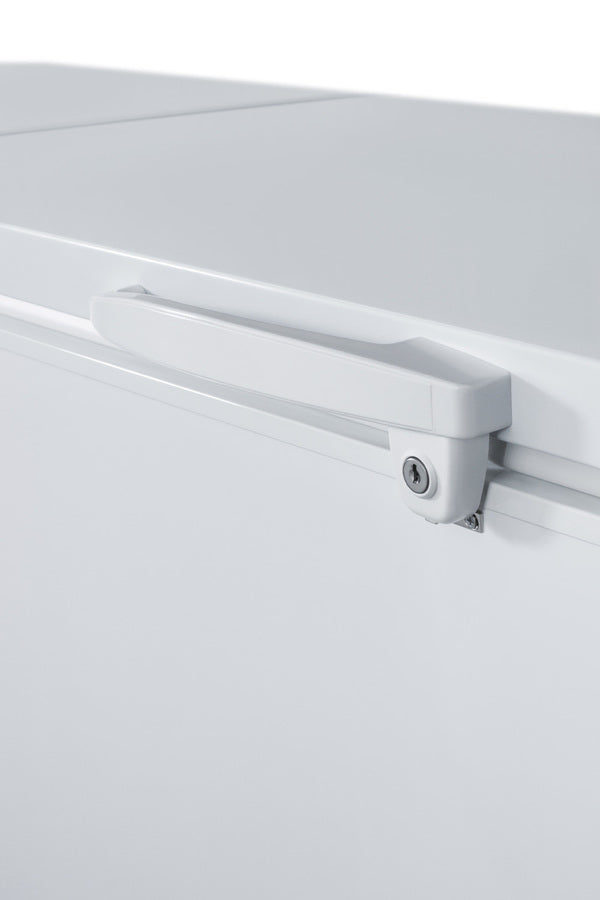 Summit 27 Cu.Ft. Chest Freezer with Stainless Steel Corner Guards - SCFM252WH