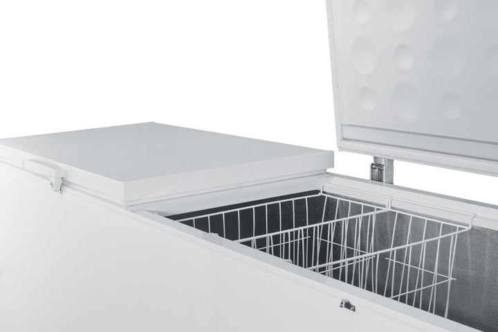 Summit 27 Cu.Ft. Chest Freezer with Stainless Steel Corner Guards - SCFM252WH