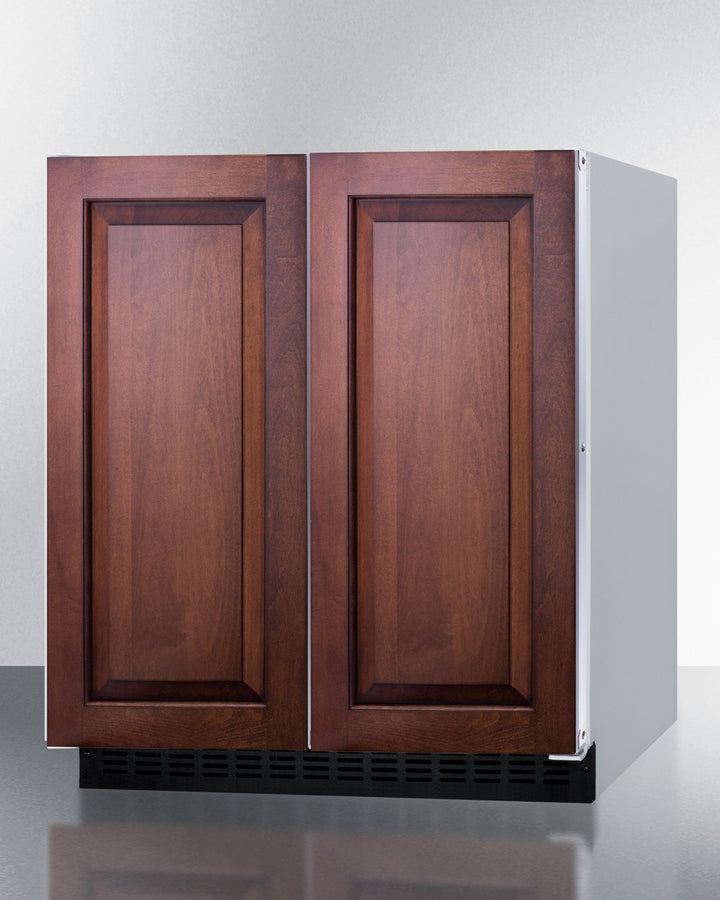 Summit 30" Wide Built-In Refrigerator-Freezer with Integrated Door Frame - FFRF3075WIF