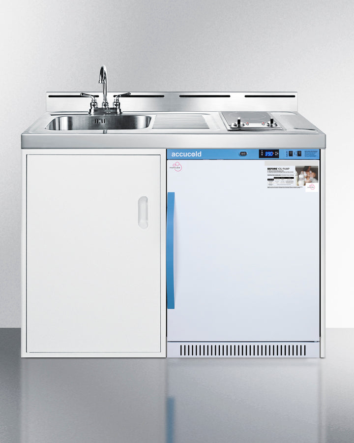 Summit 48" Wide All-In-One Wellness Room Kitchenette with MOMCUBE™ Refrigerator - C48ELMC