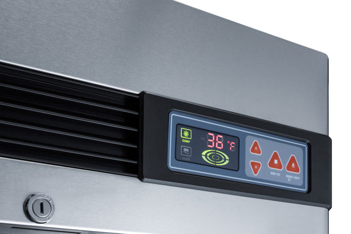 Summit 49 Cu.Ft. Reach-In Two-Door Refrigerator - SCR49SSG