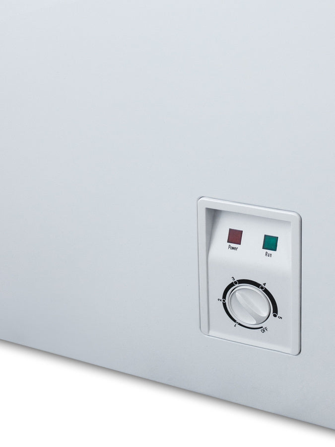 Summit 9 Cu.Ft. Chest Freezer with Stainless Steel Corner Protectors - SCFM92