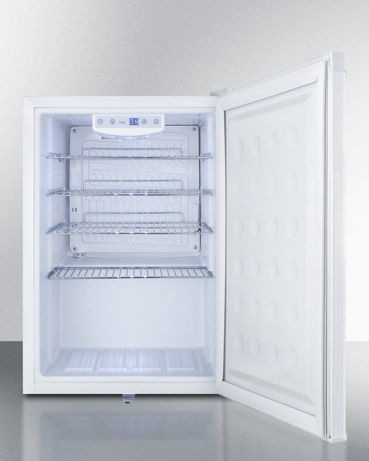 Summit Compact Built-In All-Refrigerator in White - FF31L7BI