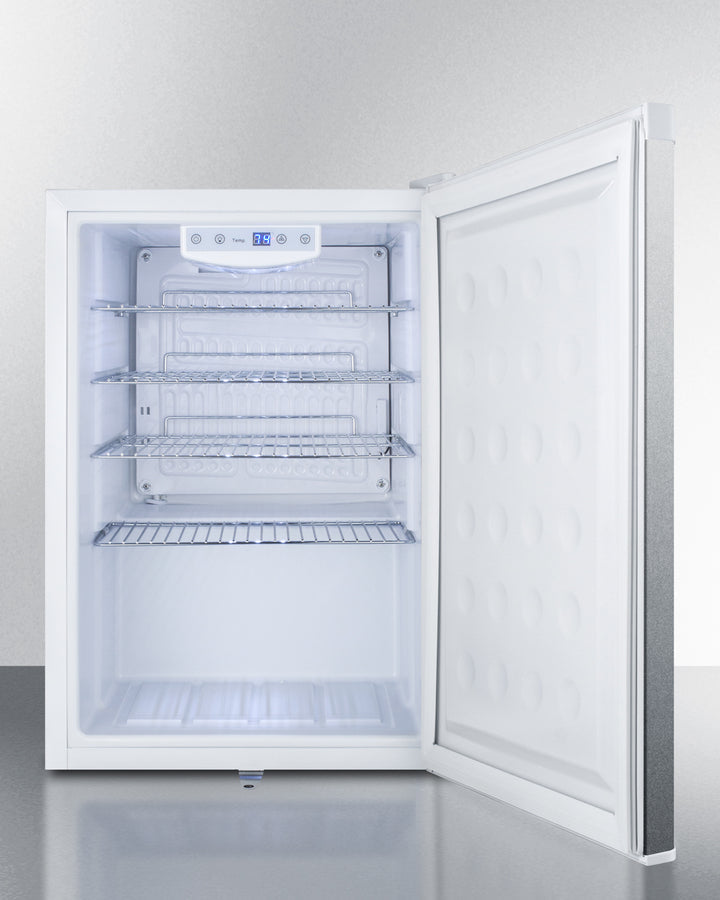 Summit Compact Built-In All-Refrigerator in White - FF31L7BISS