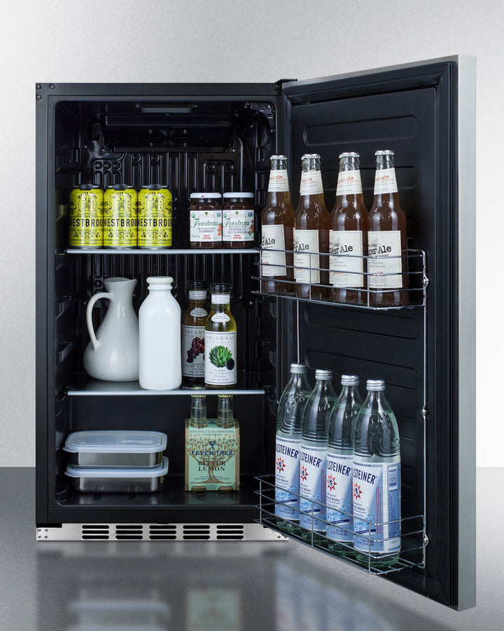 Summit Shallow Depth Built-In All-Refrigerator - FF195CSSIF