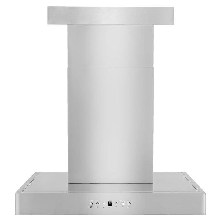 ZLINE Kitchen and Bath, ZLINE Wall Mount Range Hood In Stainless Steel With Crown Molding (KECRN), KECRN-30,