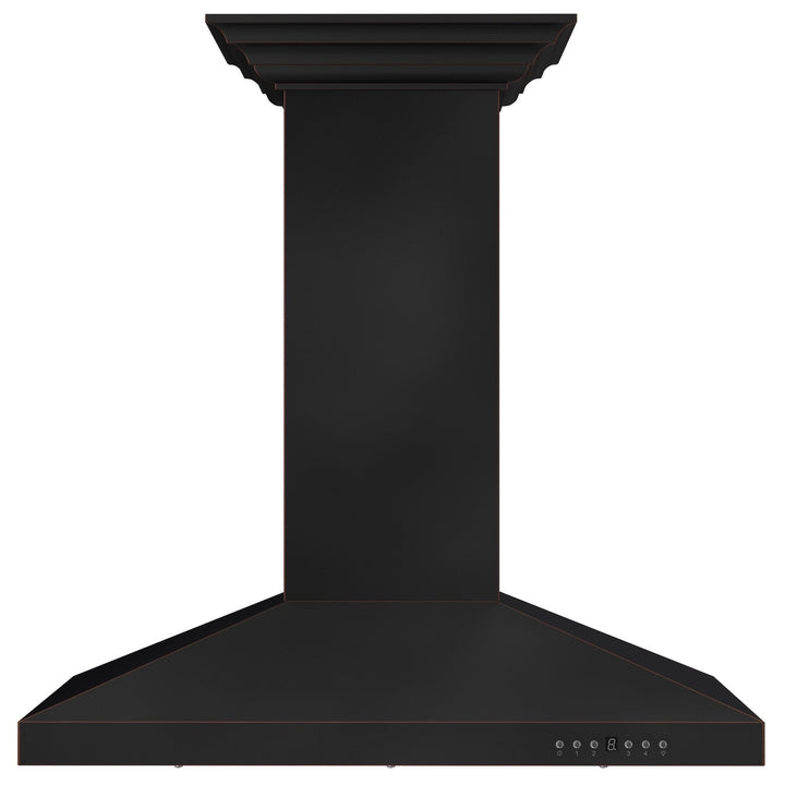 ZLINE 36 in. Designer Series Oil-Rubbed Bronze Island Mount Range Hood (8KL3iB-36)