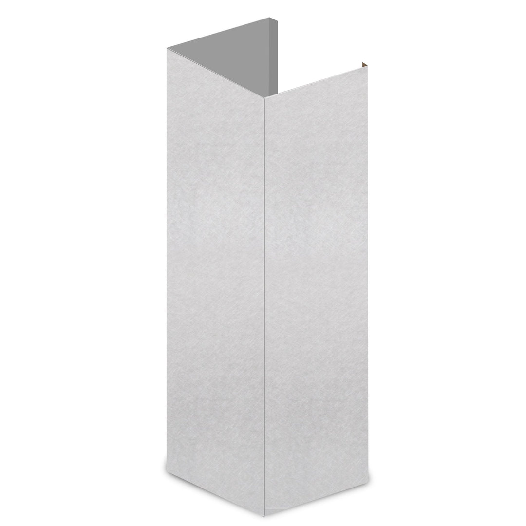 ZLINE 61 in. DuraSnow Stainless Steel Chimney Extension for Ceilings up to 12.5 ft. (8KN4S-E)