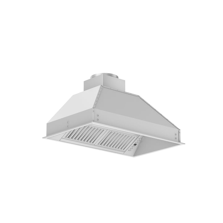 ZLINE Kitchen and Bath, ZLINE Remote Blower Range Hood Insert In Stainless Steel (721-RS-400), 721-RS-40-400,